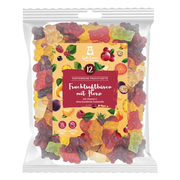 Fruchtsaftbär mit Herz 12-Säfte