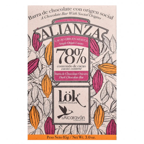 Lök Alianza Schokolade 78% (85g)