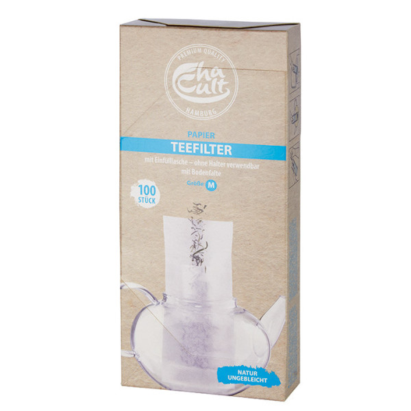 Papierfilter mit Lasche M 100 Stück