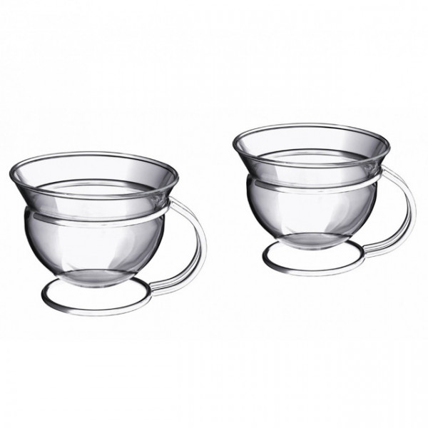 Mono Filio Teetasse mit Gestell 2-er Set