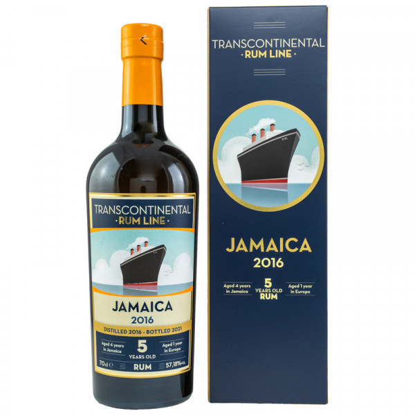 Transcontinental Rum Line Jamaica 5 y.o. (0,7L)