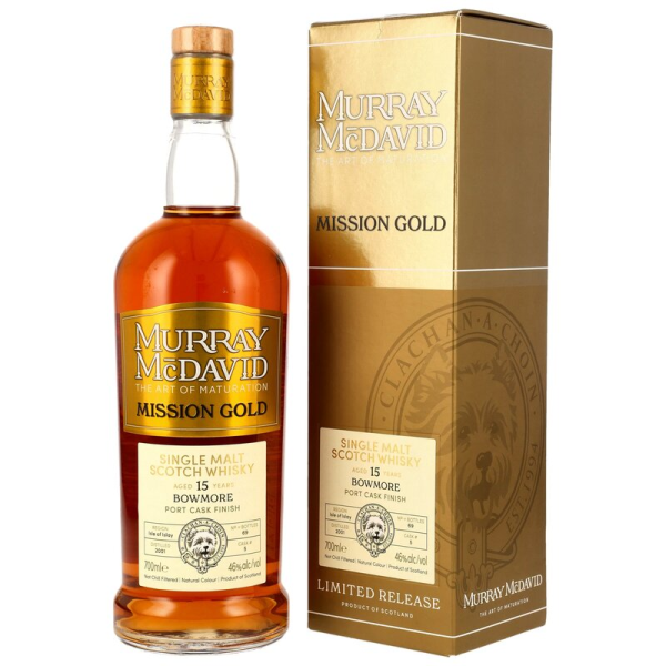 Bowmore Murray McDavid Port Finish 2001 15 y.o.