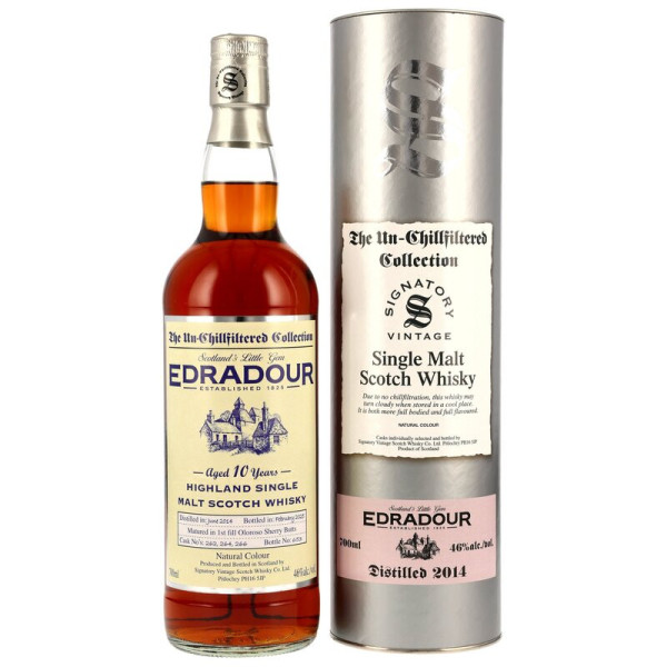 Edradour Signatory Vintage Un-Chillfiltered 2014/2025 (0,7L)