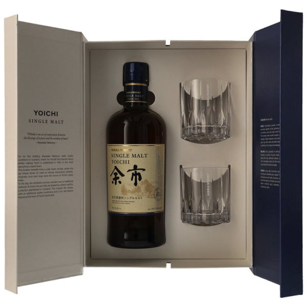 Nikka Yoichi Single Malt mit Riedel Gläser