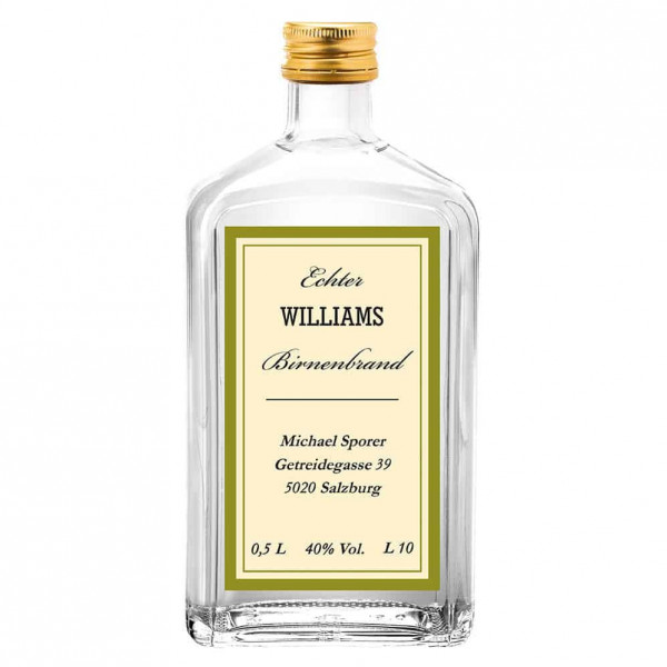 Sporer Williamsbirnen Brand (0,5L)