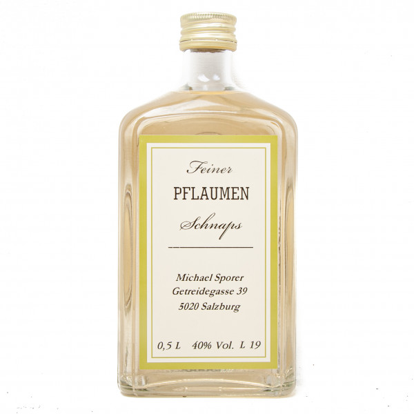 Sporer Pflaumen Schnaps