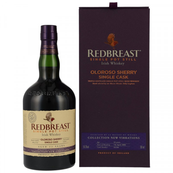 Redbreast Single Cask LMDW Oloroso Cask 2000/2022 (0,7L)