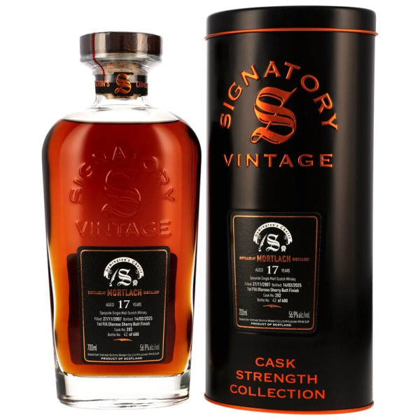 Mortlach Signatory Vintage Symington's Choice 2007/2025
