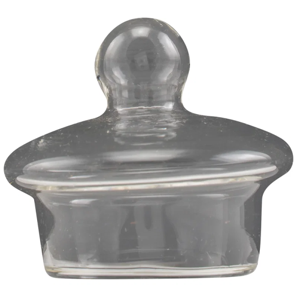Glas-Knopfdeckel