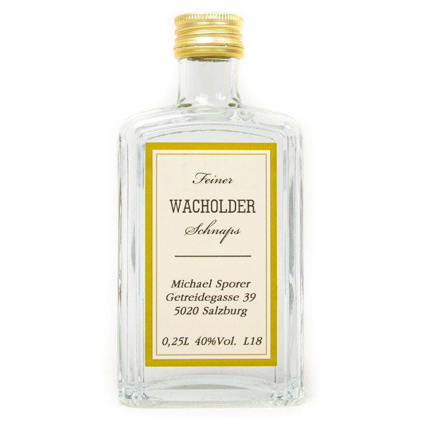 Sporer Wacholderschnaps