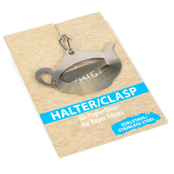 Filterclip für Papierfilter