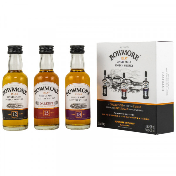 Bowmore Single Malt Set (3x0,05L)