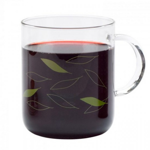 Trendglas OFFICE Blätter Becher (0,4L)