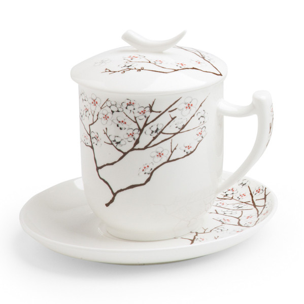 TeaLogic WHITE CHERRY Kräuterteetasse (0,35L)