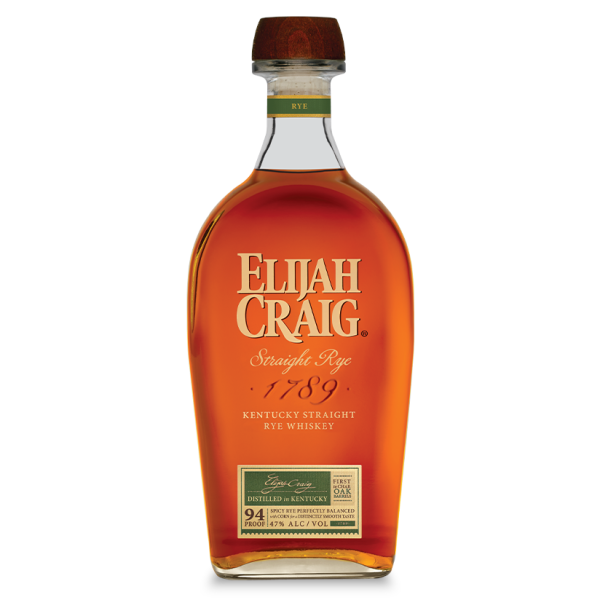 Elijah Craig Straight Rye Whiskey