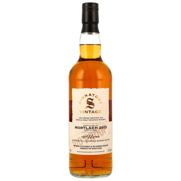 Mortlach Signatory Vintage 100 Proof 2013 11 y.o. (0,7L)