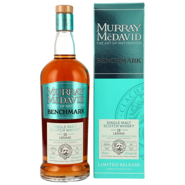 Ledaig Murray McDavid Red Wine Cask 2009/2024 (0,7L)