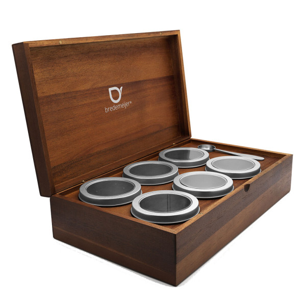 Bredemeijer Teebox mit 6 Teedosen