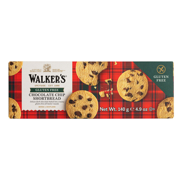 Walkers Chocolate Chip glutenfrei (140g)