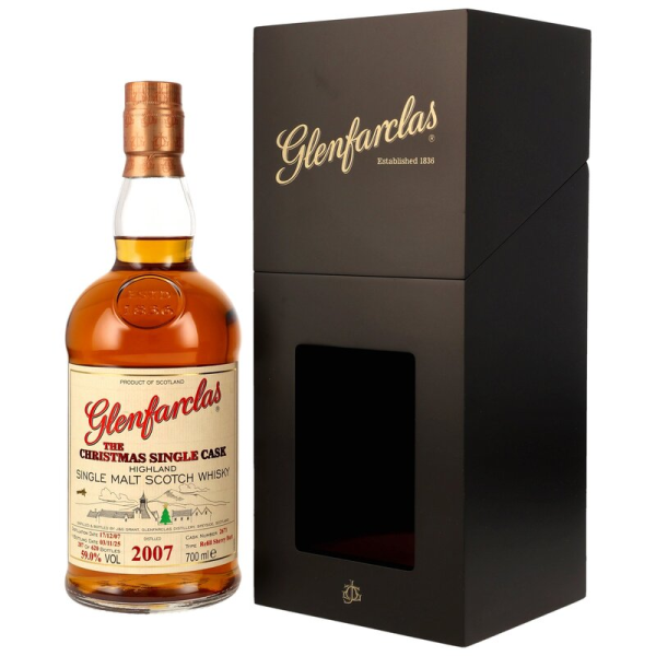 Glenfarclas Christmas Cask Sherry Butt 2007/2025