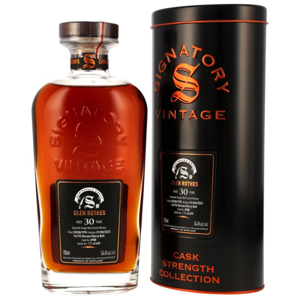 Glenrothes Signatory Vintage Symington's Choice 1995/2025 30 y.o.